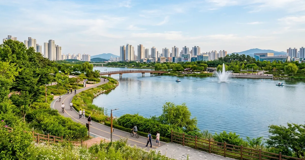 인천 청라호수공원 시설·주차·산책 정보 총정리 대표 이미지