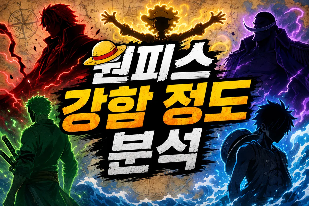 원피스 주요 캐릭터 강함 분석: 사황, 해군, 칠무해와 패기 및 악마의 열매 역할