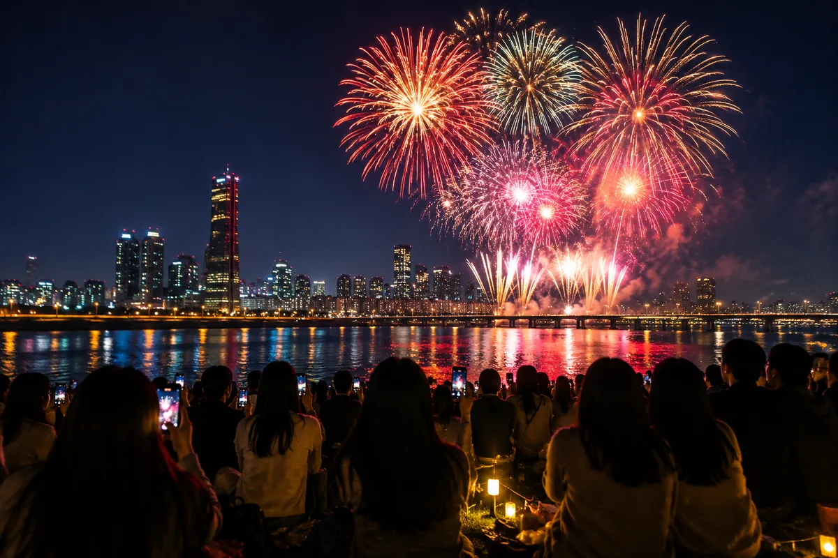 서울 불꽃 축제 명당자리 추천 및 불꽃 축제 정보
